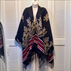 NWT 29 Palms Poncho/Wrap, OS